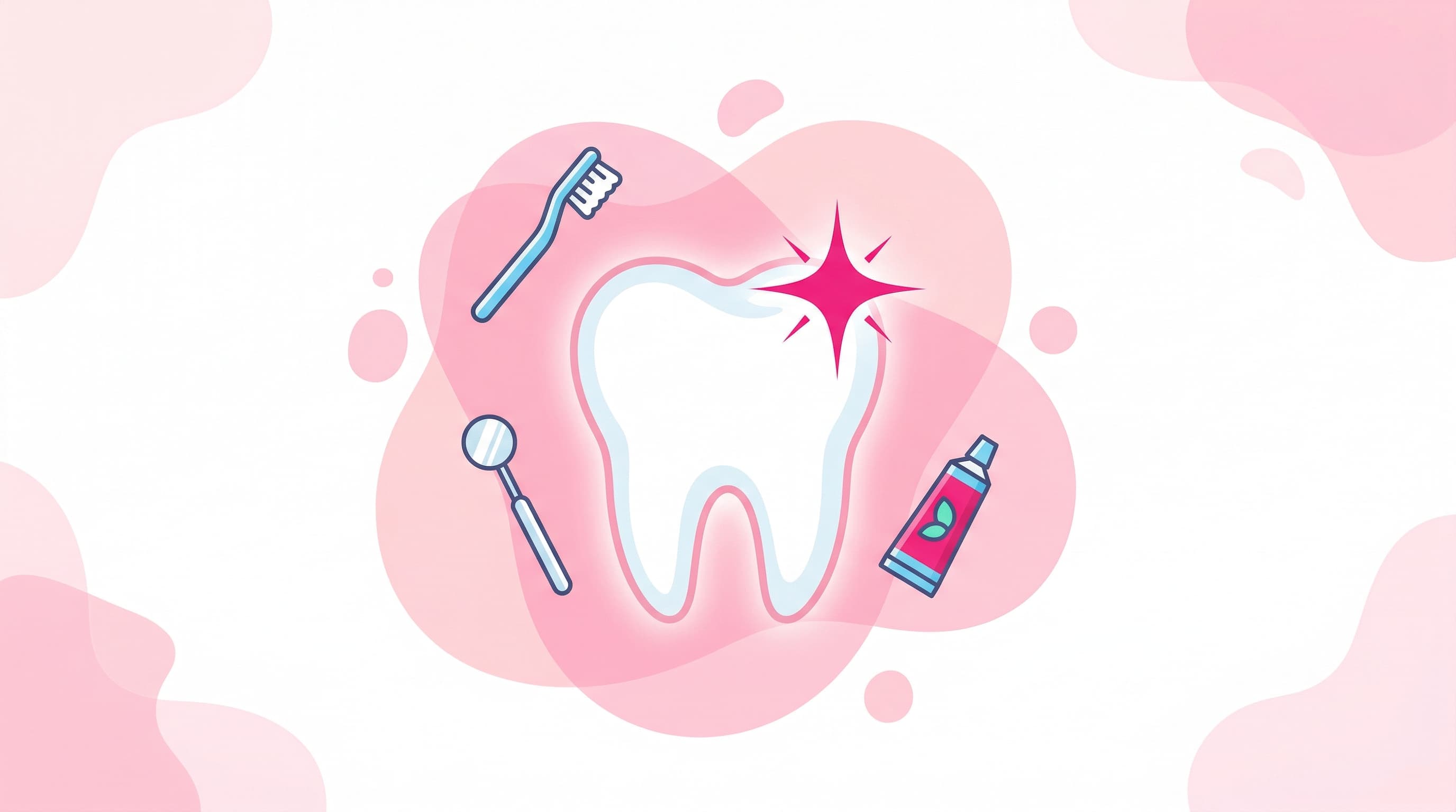 Dental clinic hero illustration